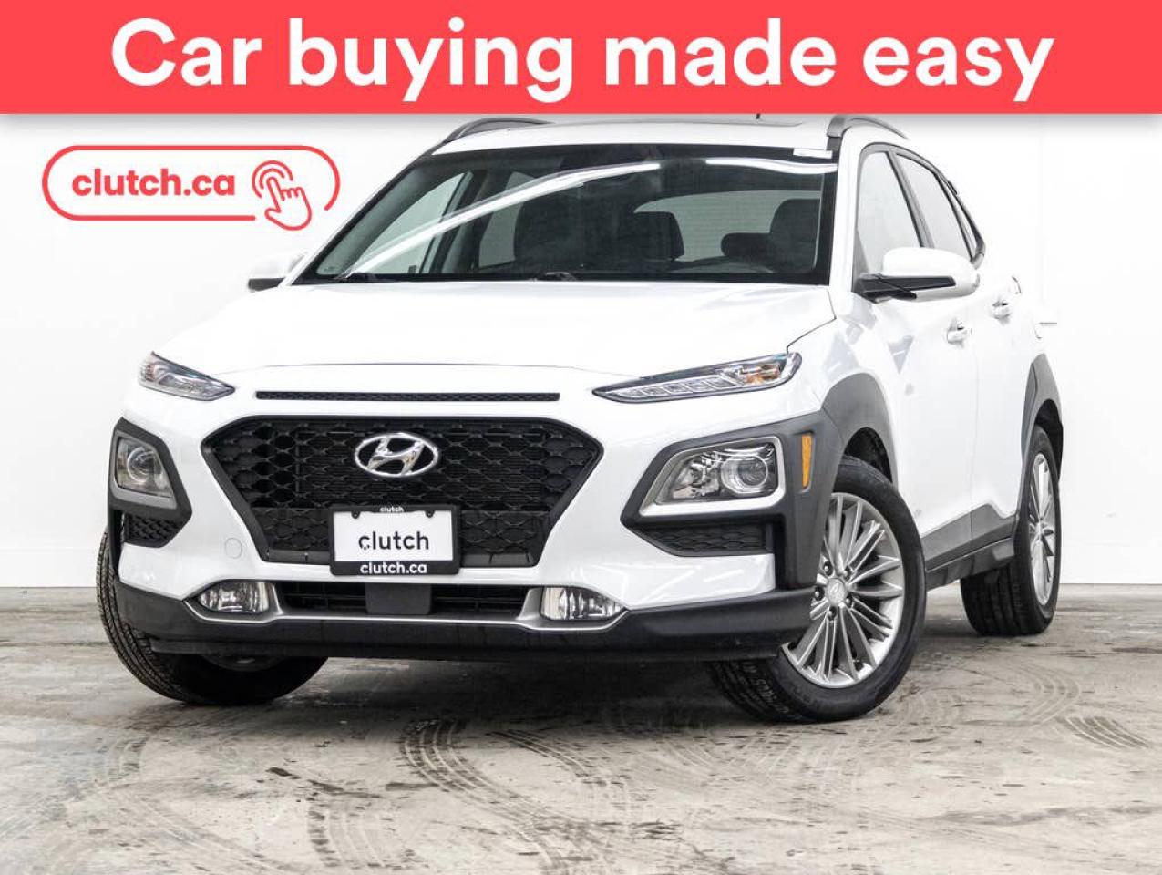 Used 2019 Hyundai KONA Luxury AWD w/ Apple CarPlay & Android Auto, Rearview Cam, Sunroof for sale in Toronto, ON