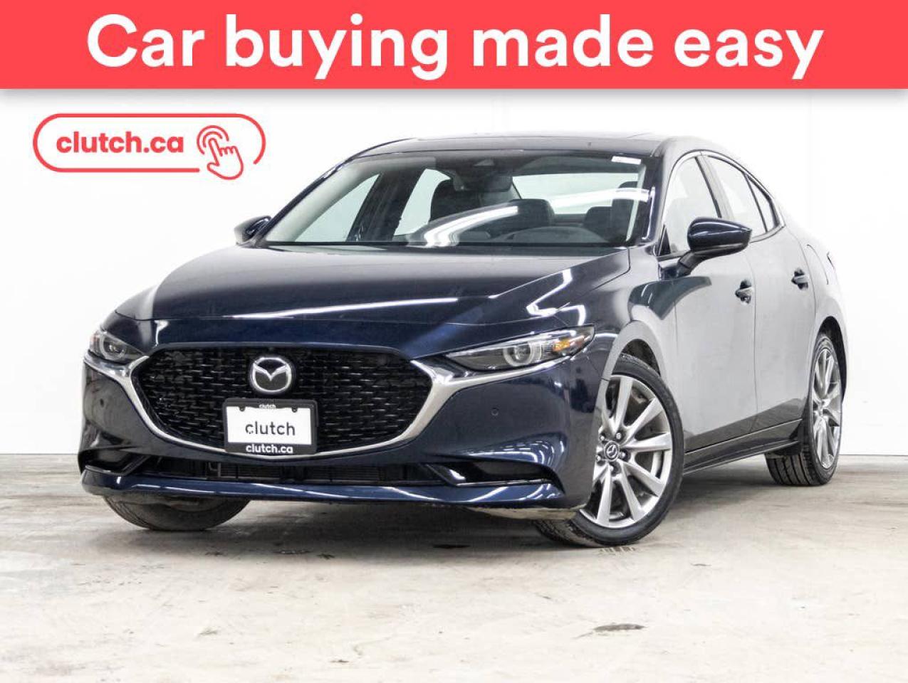 Used 2022 Mazda MAZDA3 GT w/ Apple CarPlay & Android Auto, Sunroof, Nav for sale in Toronto, ON