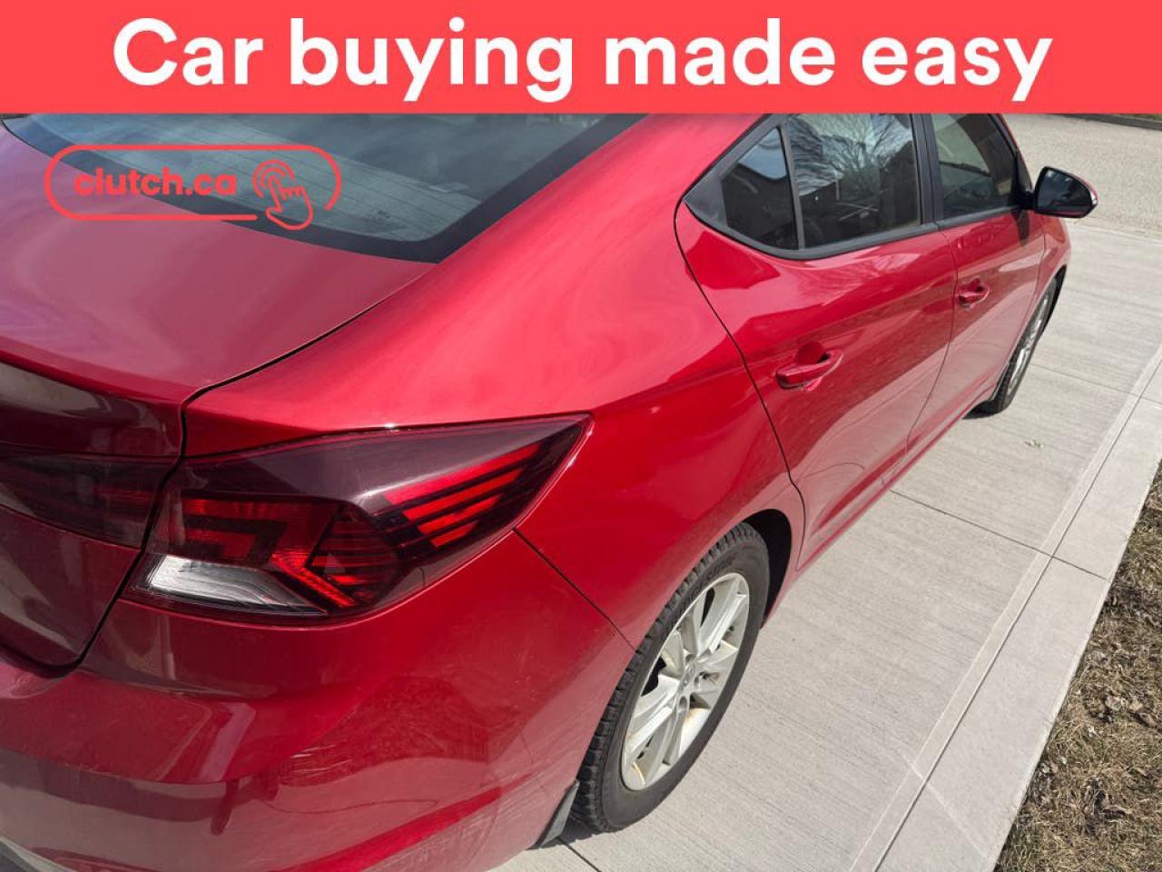 Used 2020 Hyundai Elantra Preferred w/ Sun & Safety Pkg w/ Apple CarPlay & Android Auto, Power Moonroof, Rearview Cam for sale in Toronto, ON