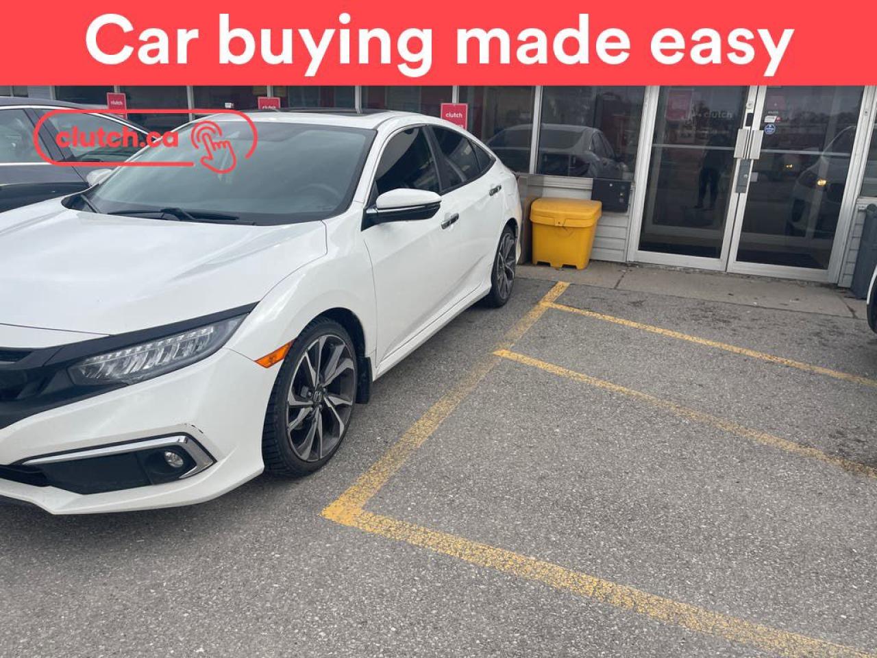 Used 2020 Honda Civic Touring w/ Apple CarPlay & Android Auto, Nav, Power Moonroof for sale in Toronto, ON