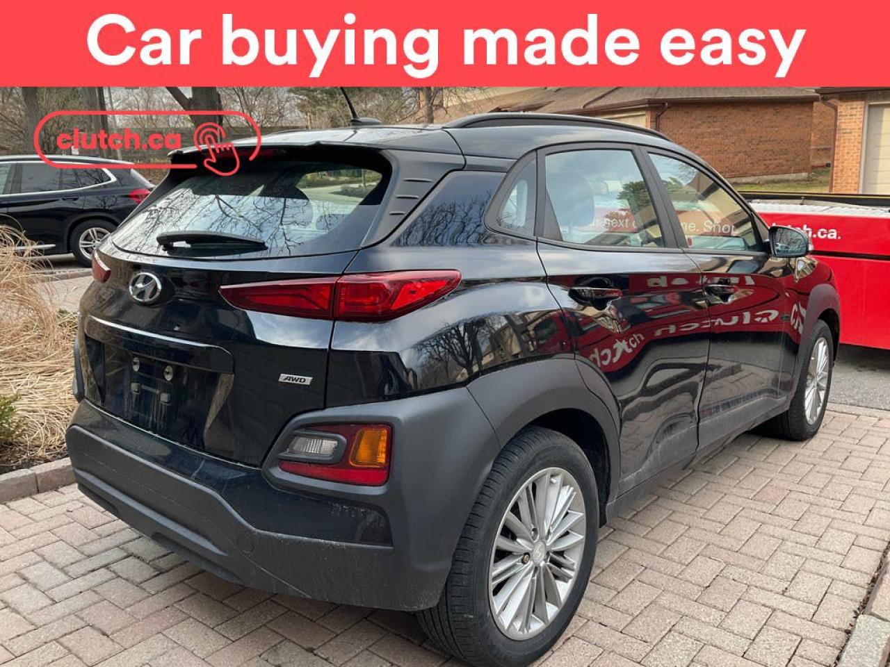 Used 2020 Hyundai KONA Preferred AWD w/ Apple CarPlay & Android Auto, Rearview Cam, Heated Steering Wheel for sale in Toronto, ON