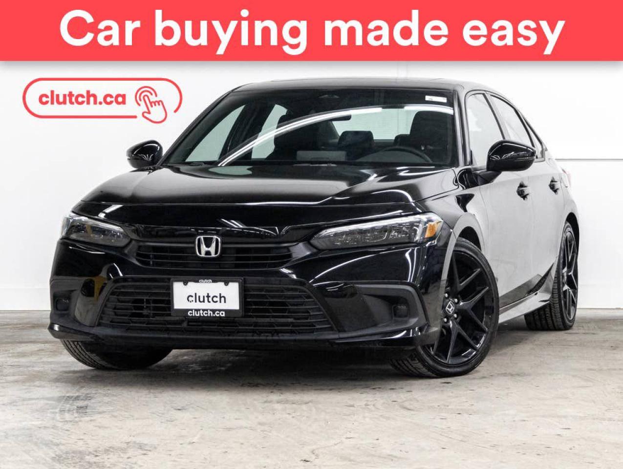 Used 2024 Honda Civic Sport w/ Apple CarPlay & Android Auto, Power Moonroof, Rearview Cam for sale in Toronto, ON