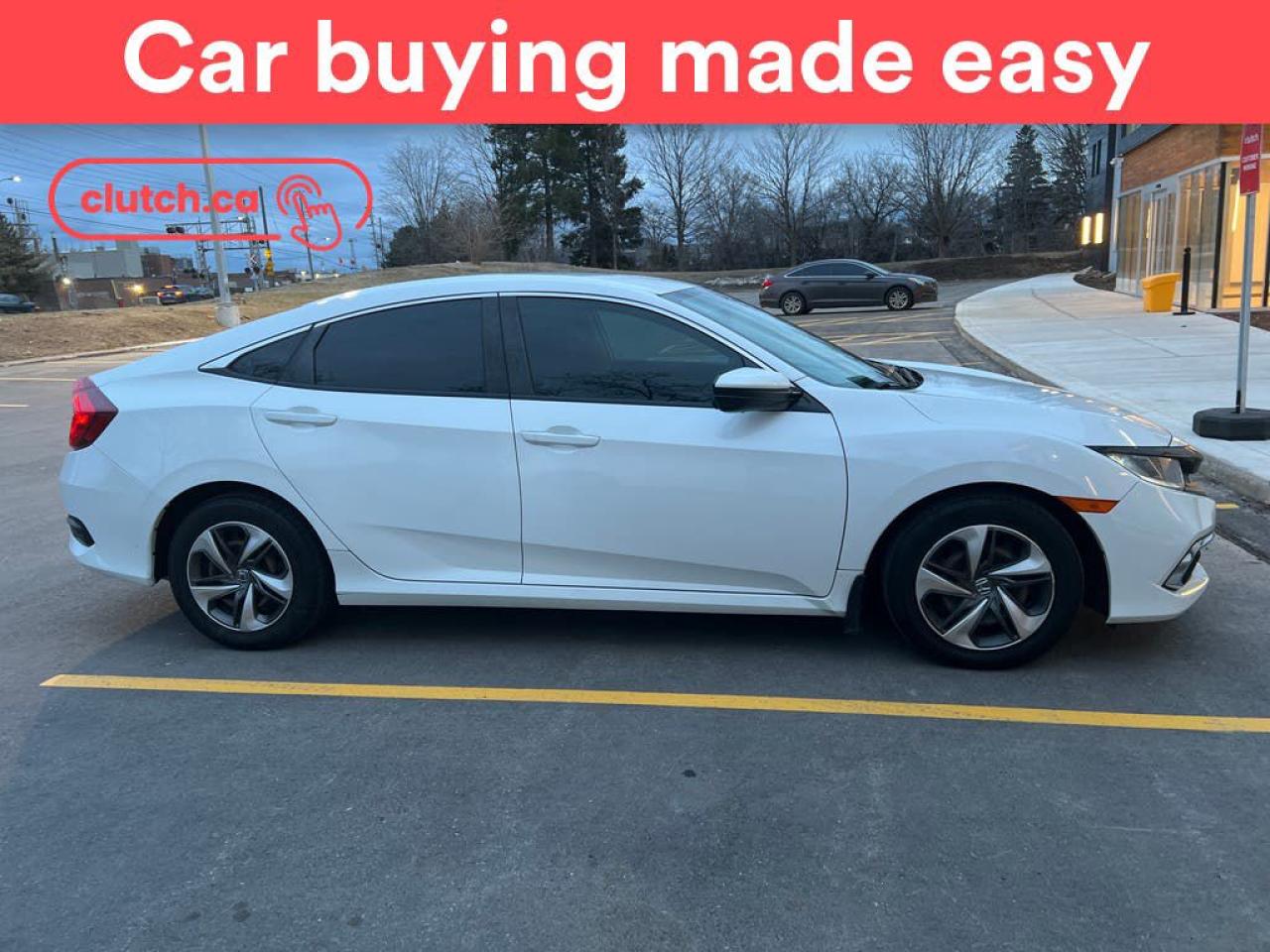 Used 2019 Honda Civic LX w/ Apple CarPlay, Heated Front Seats, Rearview Cam for sale in Toronto, ON