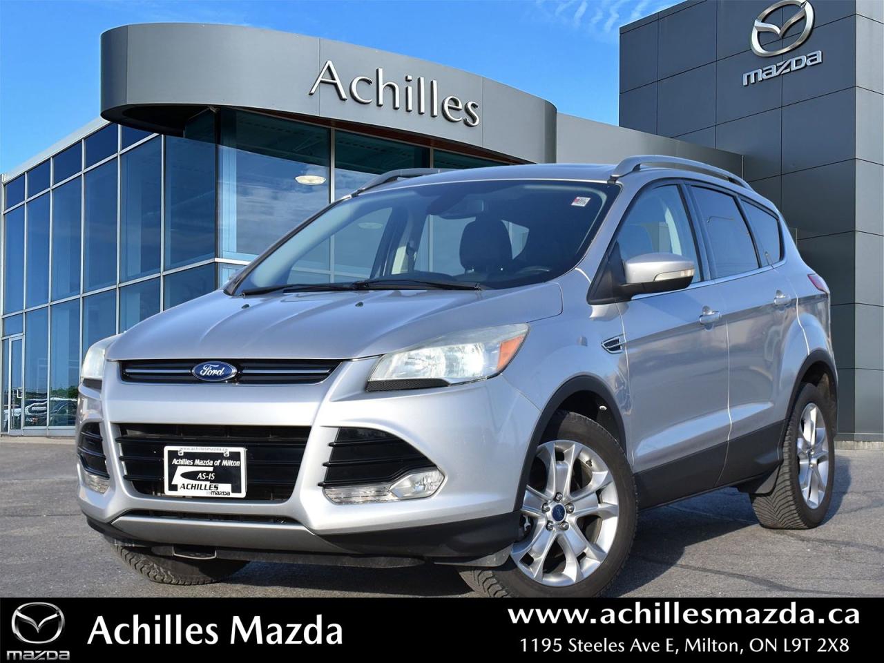 Used 2014 Ford Escape *AS-IS* Titanium, AWD, Leather, Alloys for sale in Milton, ON