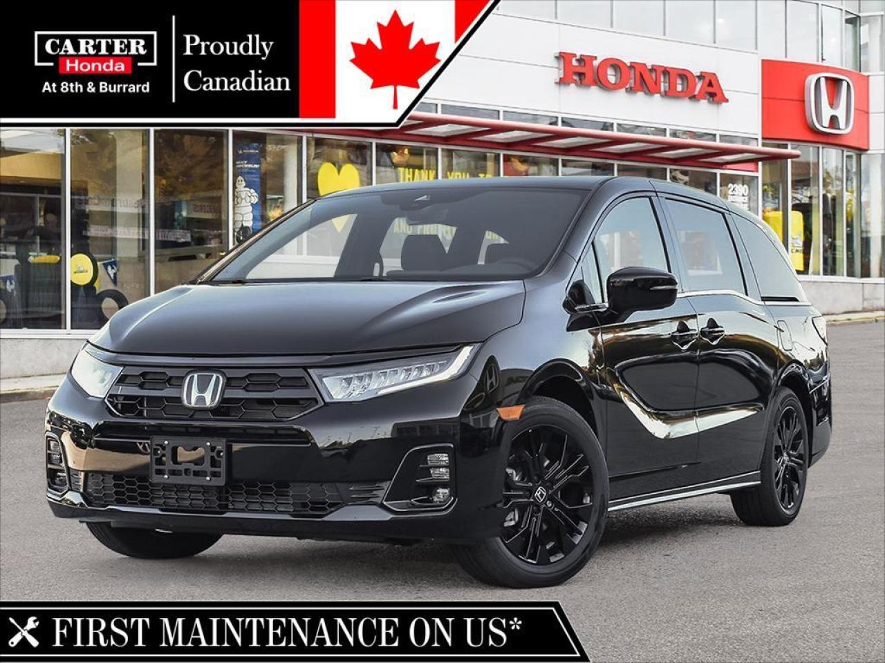 New 2025 Honda Odyssey BLACK EDITION | Bold Luxury, Blacked-Out Styling for sale in Vancouver, BC