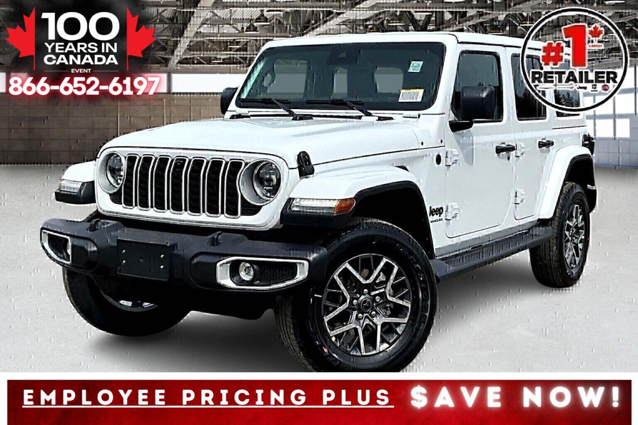 New 2025 Jeep Wrangler SAHARA | Leather | Safety & Tech Grp | Painted Top for sale in Mississauga, ON