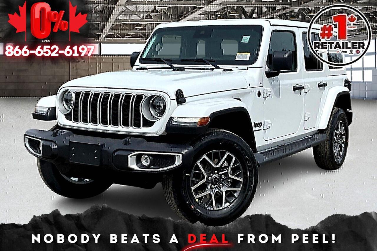 New 2025 Jeep Wrangler SAHARA | Leather | Safety & Tech Grp | Painted Top for sale in Mississauga, ON