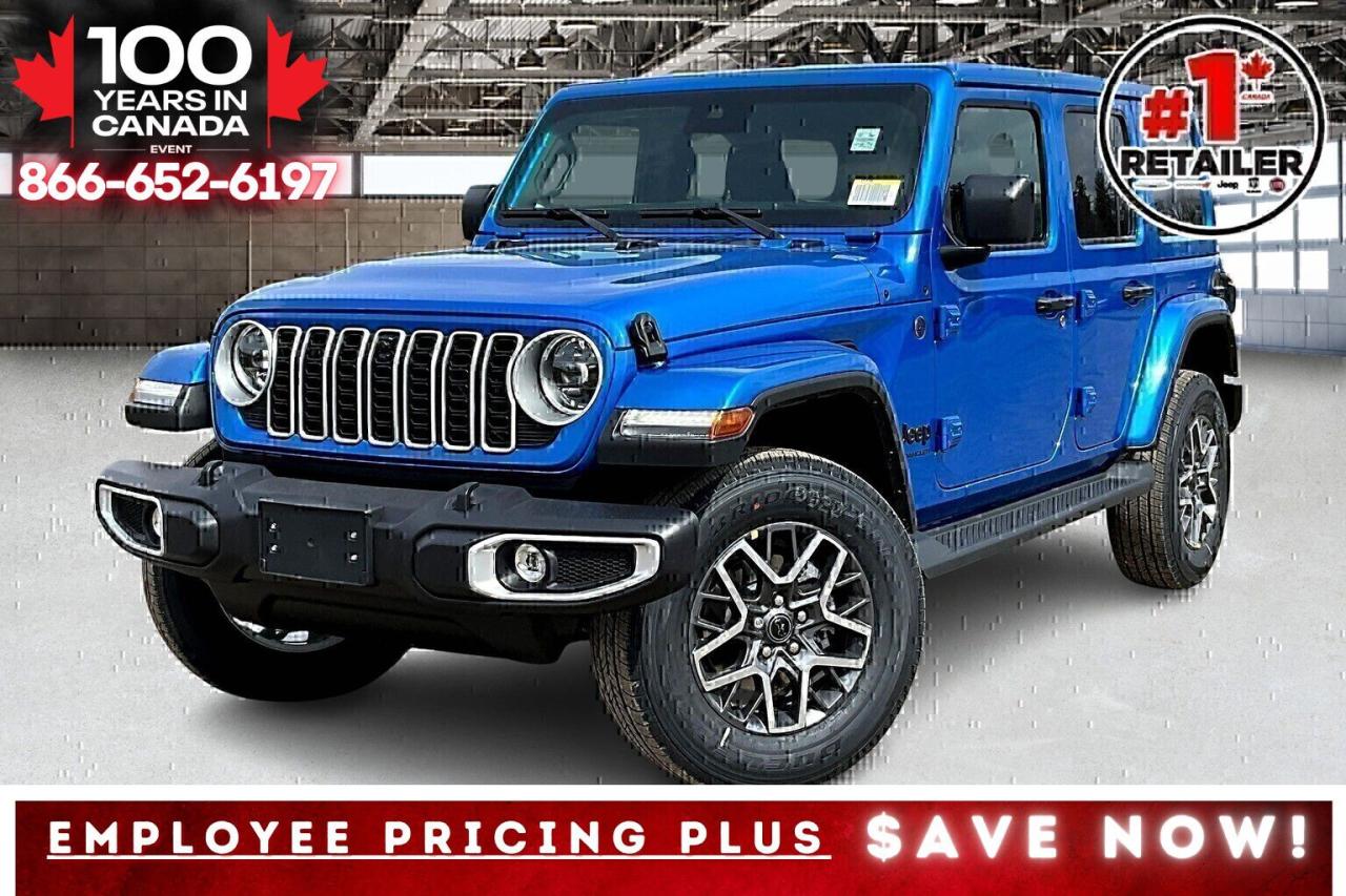 New 2025 Jeep Wrangler SAHARA | Leather | Safety & Tech Grp | Side Steps for sale in Mississauga, ON