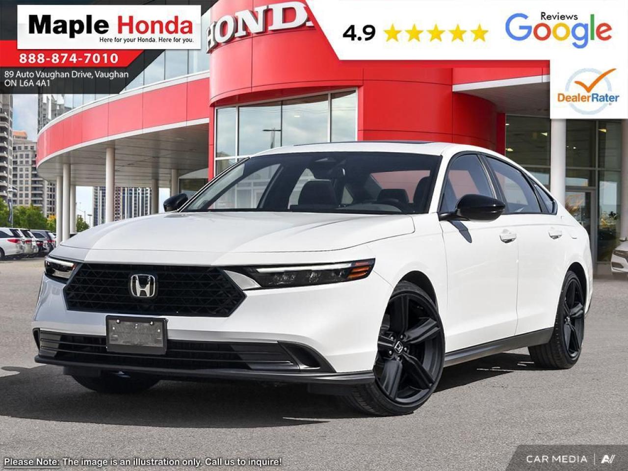 New 2025 Honda Accord Hybrid 4DR SPORT-L HYB for sale in Vaughan, ON