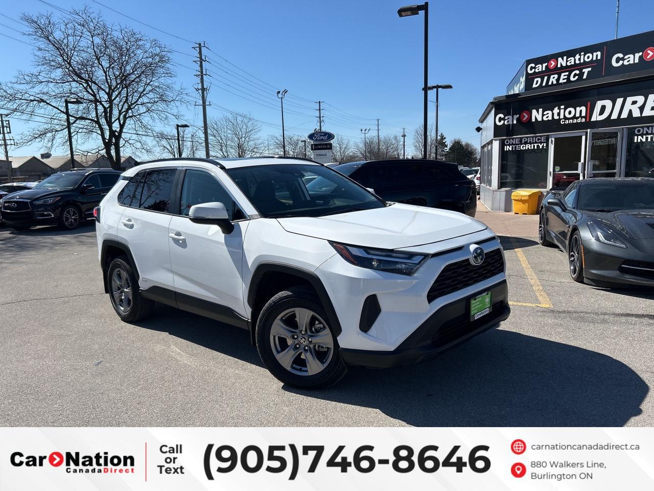 Used 2024 Toyota RAV4 XLE | HYBRID | AWD | SUNROOF | NAV | ONLY 8,127KM! for sale in Burlington, ON