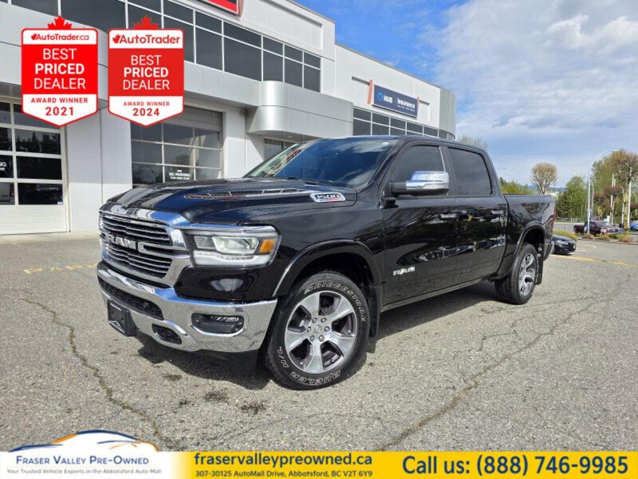 Used 2022 RAM 1500 Laramie  Eco-Diesel, Local Truck, One Owner for sale in Abbotsford, BC