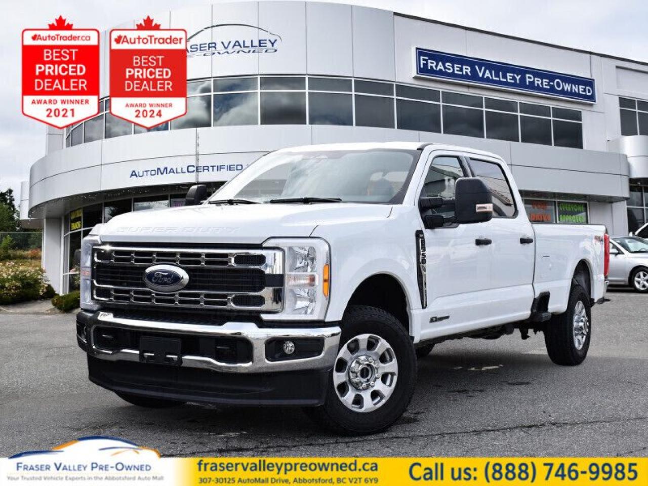Used 2023 Ford F-350 Super Duty XLT  FX4 PowerStroke, 8' Box, 4WD Crew Cab for sale in Abbotsford, BC