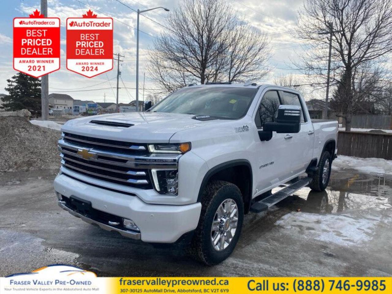 Used 2022 Chevrolet Silverado 2500 HD High Country  Duramax Diesel, Clean History, No Ac for sale in Abbotsford, BC