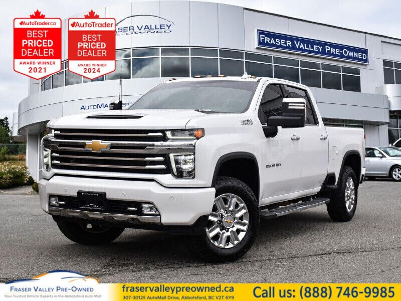 Used 2022 Chevrolet Silverado 2500 HD High Country  Duramax Diesel, Clean History, No Ac for sale in Abbotsford, BC