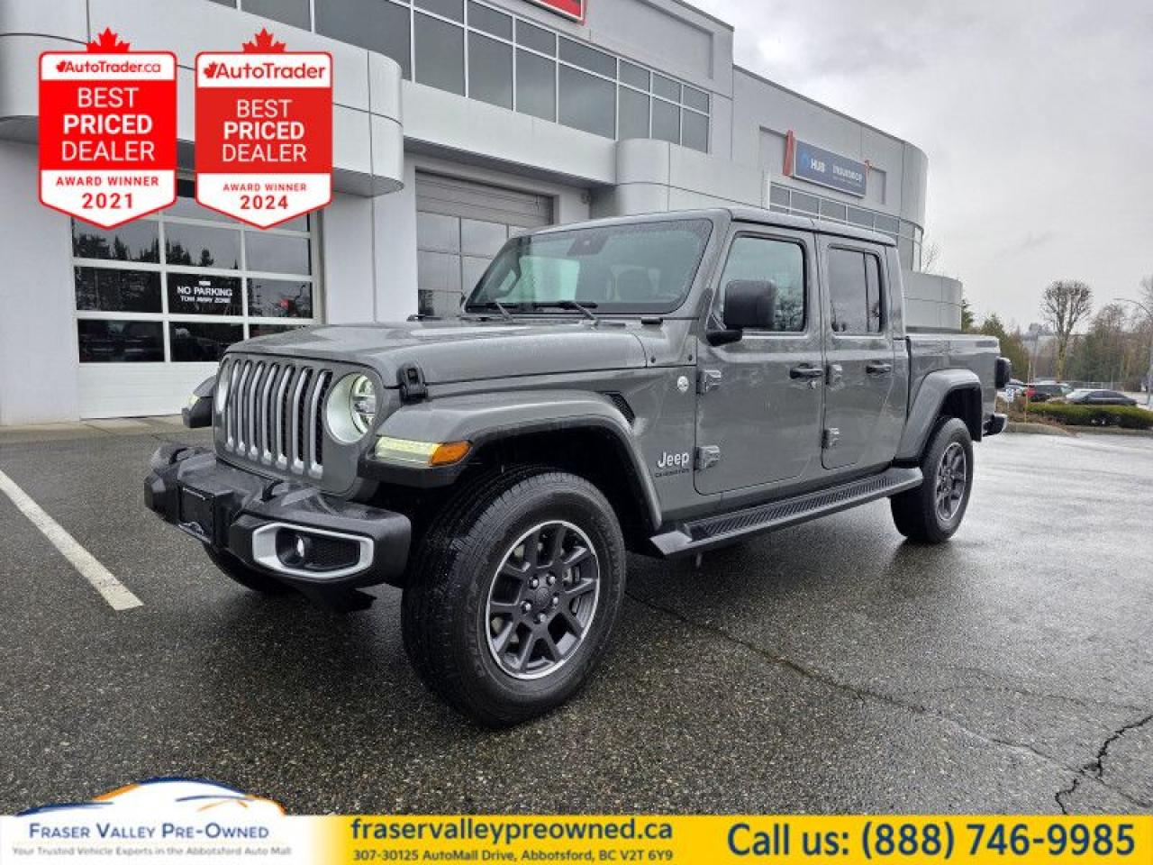 Used 2021 Jeep Gladiator Overland  Rare Eco-Diesel! $71,825 MSRP Build, Ful for sale in Abbotsford, BC