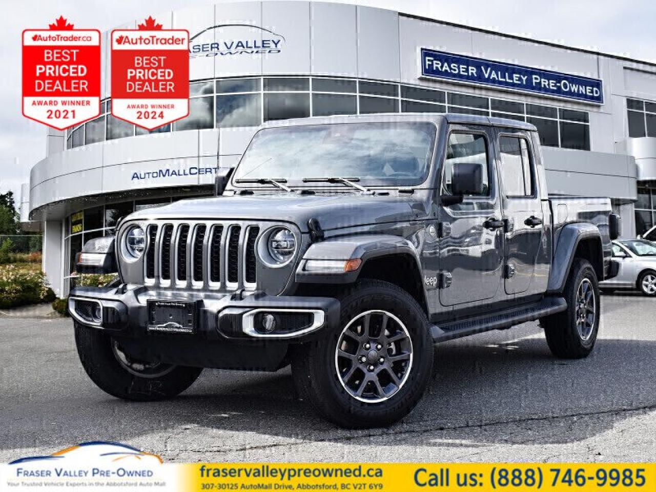 Used 2021 Jeep Gladiator Overland  Rare Eco-Diesel! $71,825 MSRP Build, Ful for sale in Abbotsford, BC