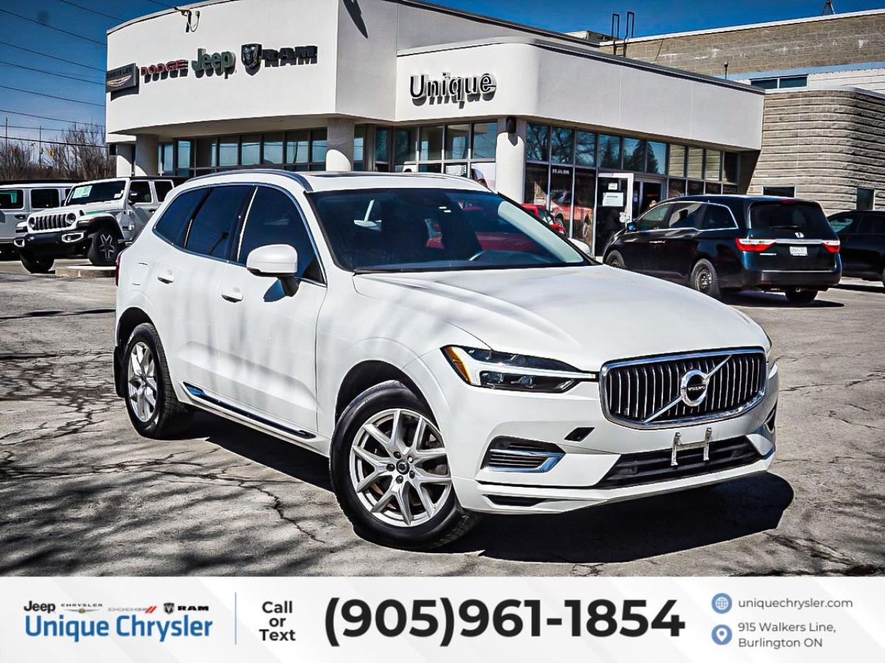 Used 2021 Volvo XC60 Recharge T8 eAWD PHEV Inscription Expression for sale in Burlington, ON