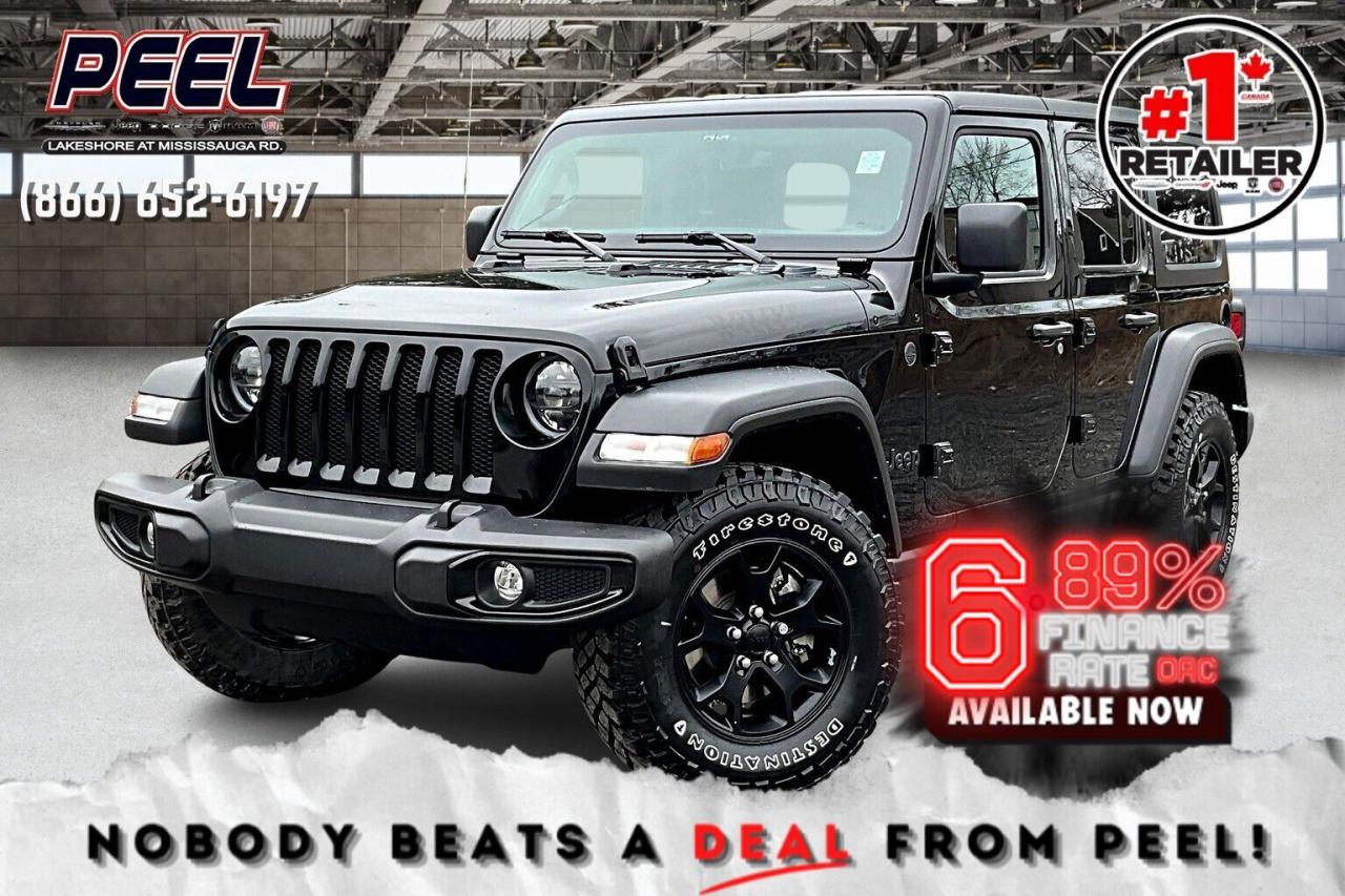 Used 2023 Jeep Wrangler Willys 4Dr | 6Spd Manual | DualTop | Alpine | 4X4 for sale in Mississauga, ON