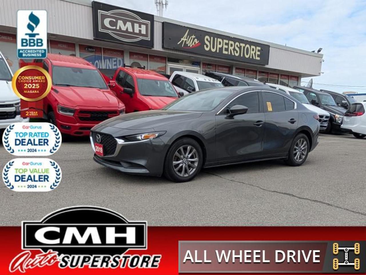 2019 Mazda MAZDA3 GS  **AWD - ADAP CC - HTD SW**