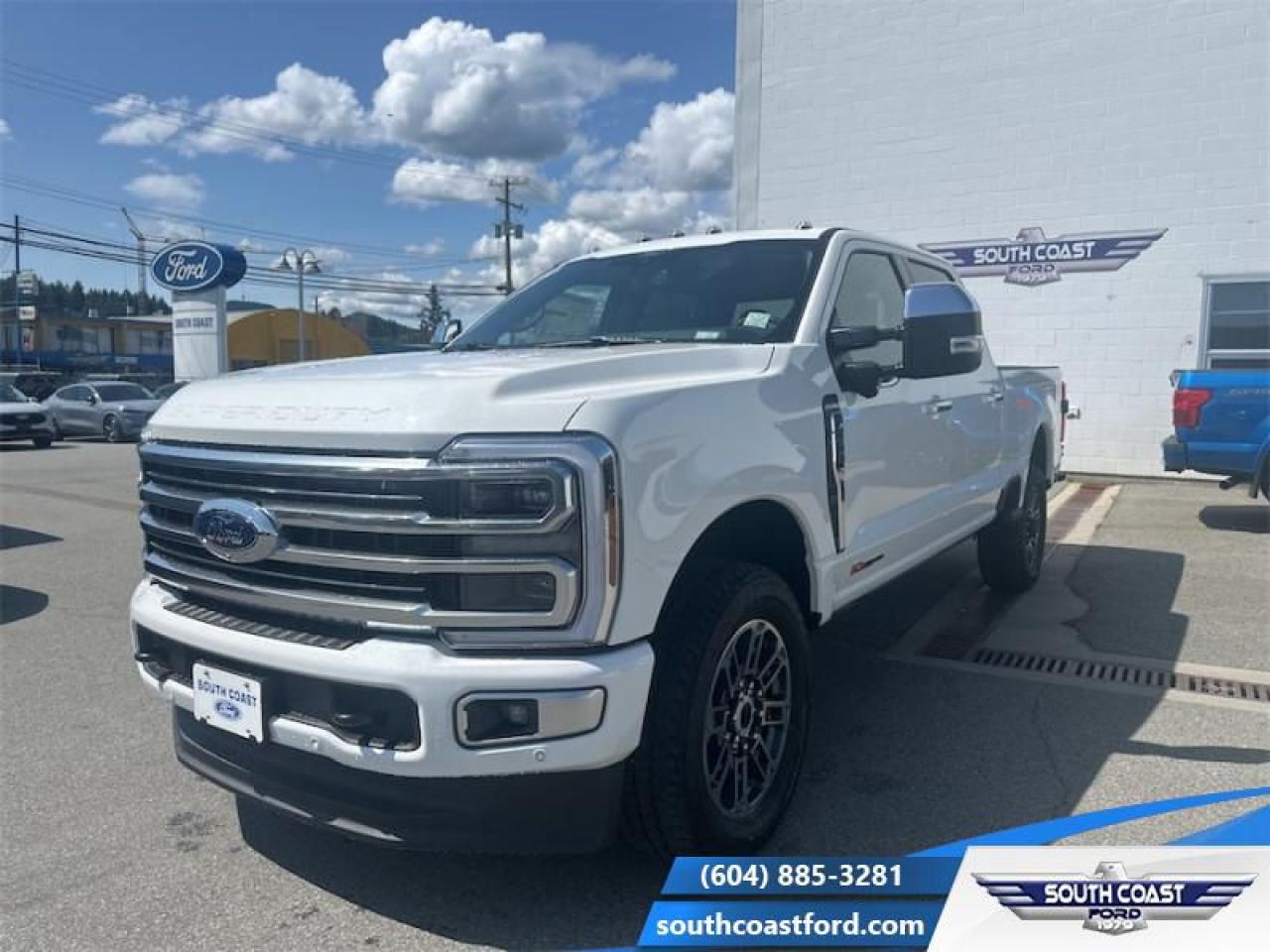 New 2025 Ford F-350 Super Duty Platinum  - Sunroof for sale in Sechelt, BC