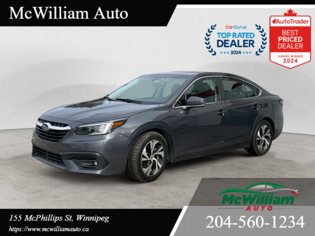 Used 2020 Subaru Legacy Touring |12' DISPLAY|HTD SEATS|SUN ROOF| for sale in Winnipeg, MB