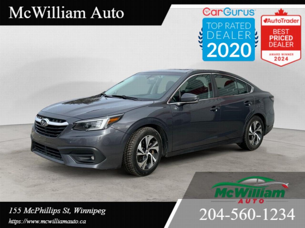 Used 2020 Subaru Legacy Touring |12' DISPLAY|HTD SEATS|SUN ROOF| for sale in Winnipeg, MB