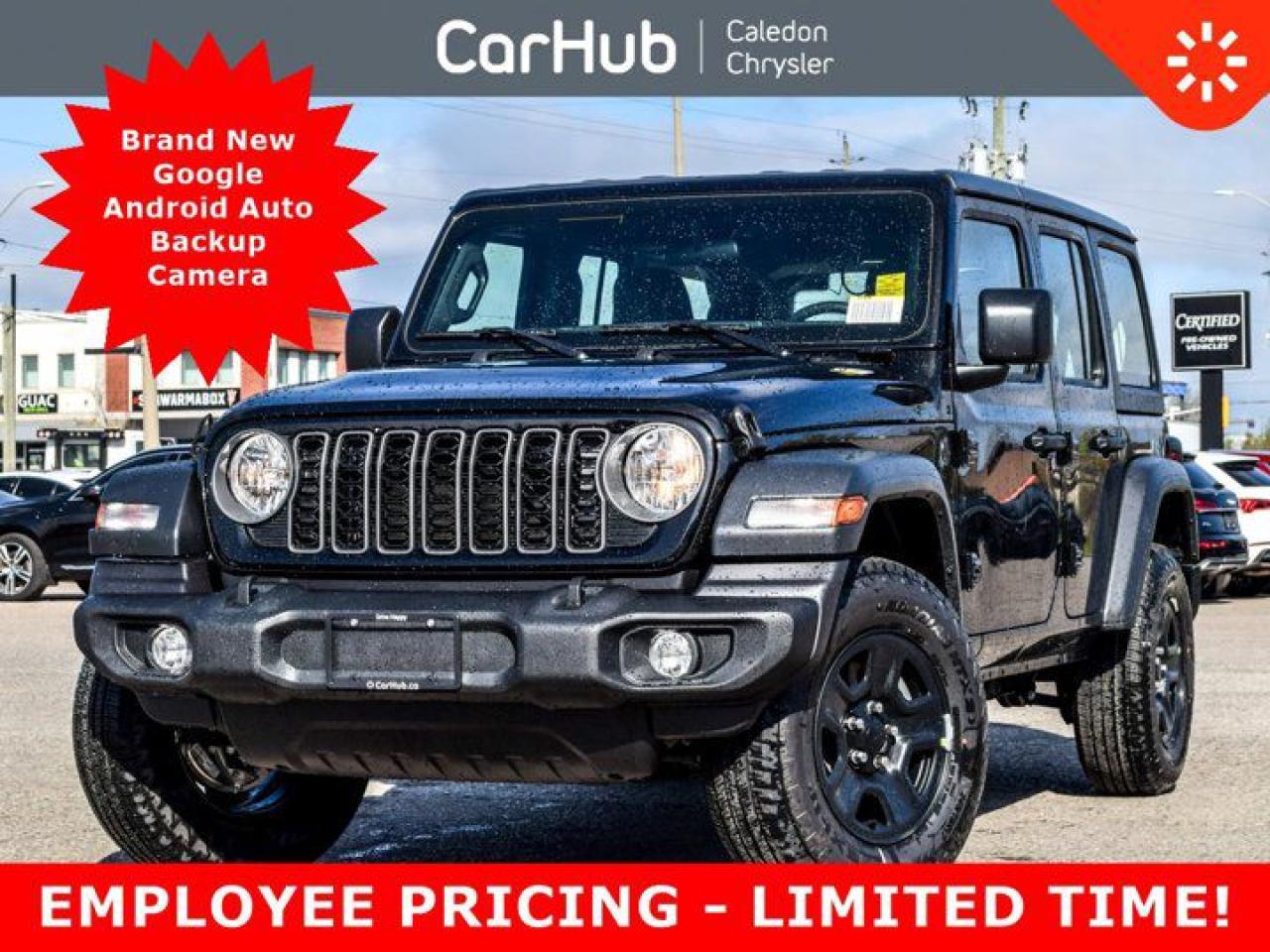 New 2025 Jeep Wrangler SPORT Freedom Top 12.3