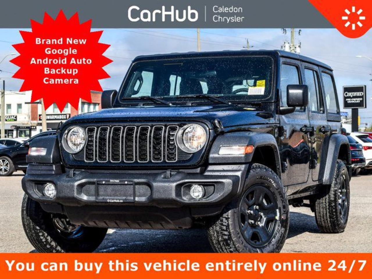 New 2025 Jeep Wrangler SPORT Freedom Top 12.3