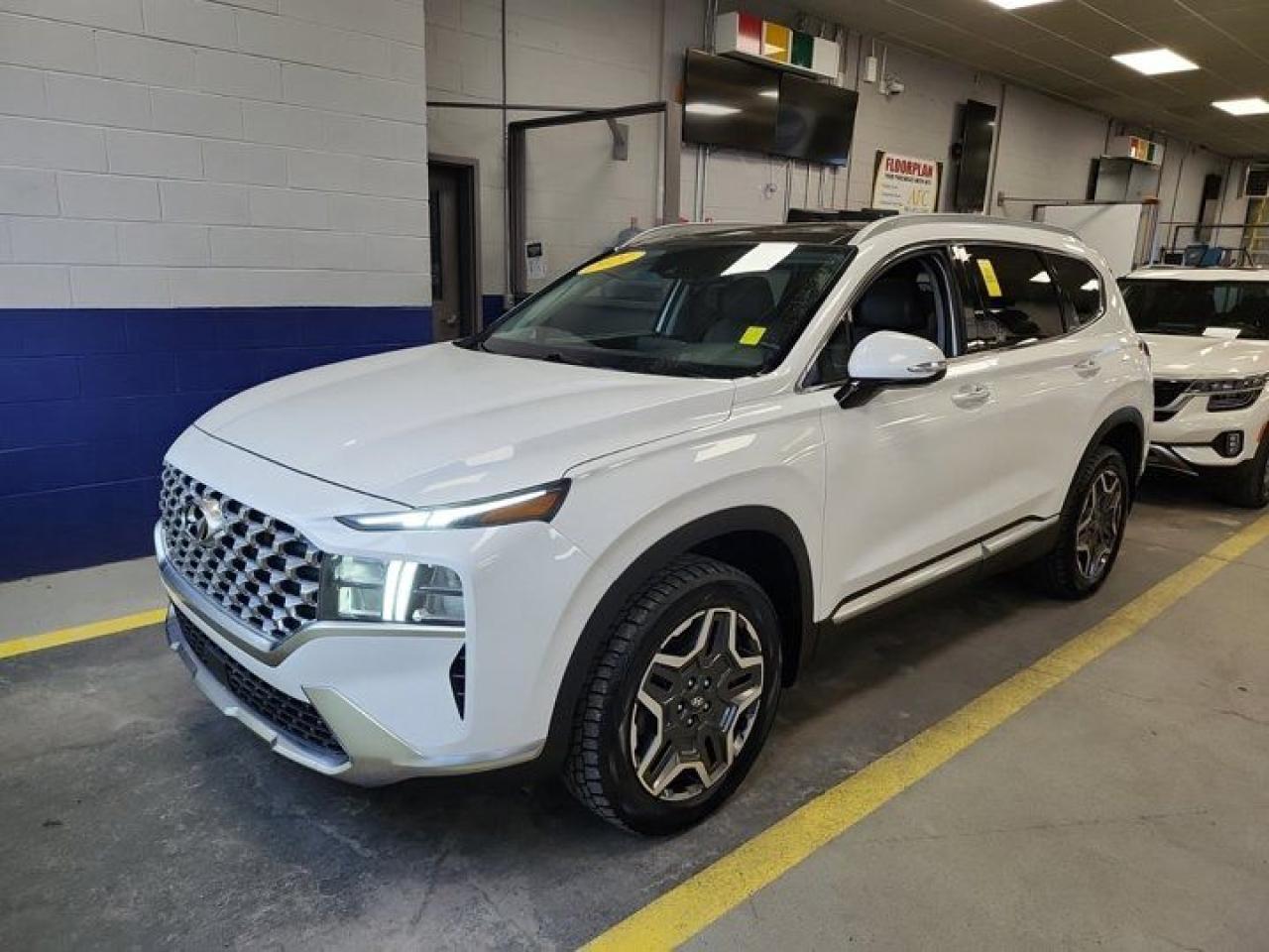 Used 2021 Hyundai Santa Fe Hybrid Luxury Hybrid AWD | Leather | Sunroof | Cooled + Heated Seats | Adaptive Cruise | CarPlay+Android | for sale in Guelph, ON