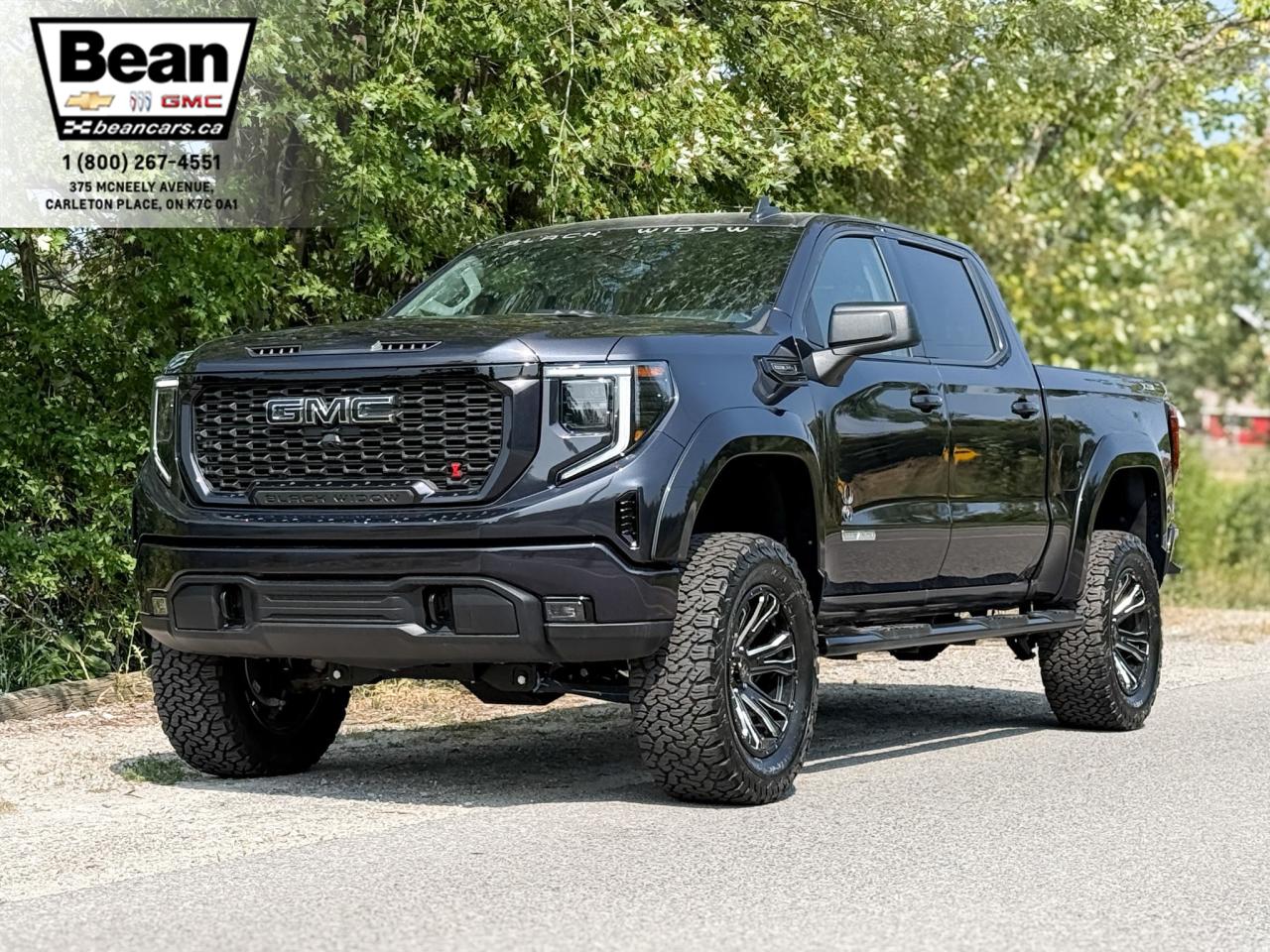 New 2025 GMC Sierra 1500 Elevation BLACK WIDOW PACKAGE - 5.3L V8 WITH REMOTE START/ENTRY, HEATED SEATS, HEATED STEERING WHEEL, HITCH GUIDANCE WITH HITCH VIEW, HD REAR VISION CAMERA for sale in Carleton Place, ON