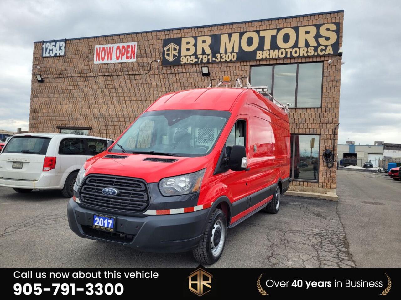 Used 2017 Ford Transit 250 Van | High Roof | Extended | Roof Rack | 148 W for sale in Bolton, ON