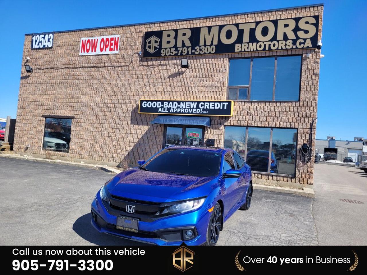 No accident Ontario vehicle with Lot of Options!  <br/> <br/>  <br/> Call (905) 791-3300 <br/> <br/>  <br/> - Black fabric & Leather/ Leatherette interior, <br/> - Burmaster Audio, <br/> - Adaptive Cruise Control, <br/> - Lane Assist, <br/> - Lane Keep, <br/> - Garage Opener, <br/> - Sports Paddle Gear Shifters, <br/> - Right Side view Mirror Camera, <br/> - Parking Assist,  <br/> - Pre Collision Warning System, <br/> - Driver Assist, <br/> - Sun Roof, <br/> - Alloys,  <br/> - Back up Camera,  <br/> - Dual zone Air Conditioning,  <br/> - Rear seat Air Conditioning, <br/> - Power seat, <br/> - Heated side view Mirrors, <br/> - Front Heated seats, <br/> - Push to Start, <br/> - Bluetooth,  <br/> - In Car Internet, <br/> - Sirius XM,  <br/> - Apple Carplay / Android Auto, <br/> - AM/FM Radio, <br/> - Remote Start, <br/> - Power Windows/Locks,  <br/> - Keyless Entry,  <br/> - Tinted Windows  <br/> and many more <br/>   <br/>   <br/> BR Motors has been serving the GTA and the surrounding areas since 1983, by helping customers find a car that suits their needs. We believe in honesty and maintain a professional corporate and social responsibility. Our dedicated sales staff and management will make your car buying experience efficient, easier, and affordable! <br/> All prices are price plus taxes, Licensing, Omvic fee, Gas. <br/> We Accept Trade ins at top $ value. <br/> FINANCING AVAILABLE for all type of credits Good Credit / Fair Credit / New credit / Bad credit / Previous Repo / Bankruptcy / Consumer proposal. This vehicle is not safetied. Certification available for One thousand two hundred and ninety-five dollars ($1295). As per used vehicle regulations, this vehicle is not drivable, not certify. <br/> Located close to the cities of Ancaster, Brampton, Barrie, Brantford, Burlington, Caledon, Cambridge, Dundas, Etobicoke, Fort Erie, Georgetown, Goderich, Grimsby, Guelph, Hamilton, Kitchener, King, London, Milton, Mississauga, Niagara Falls, Oakville, St. Catharines, Stoney Creek, Toronto, Vaughan, Waterloo, Welland, Woodbridge & Woodstock! <br/>   <br/> Apply Now!! <br/> https://bolton.brmotors.ca/finance/ <br/> ALL VEHICLES COME WITH HISTORY REPORTS. EXTENDED WARRANTIES ARE AVAILABLE.  <br/> Even though we take reasonable precautions to ensure that the information provided is accurate and up to date, we are not responsible for any errors or omissions. Please verify all information directly with B.R. Motors  <br/>