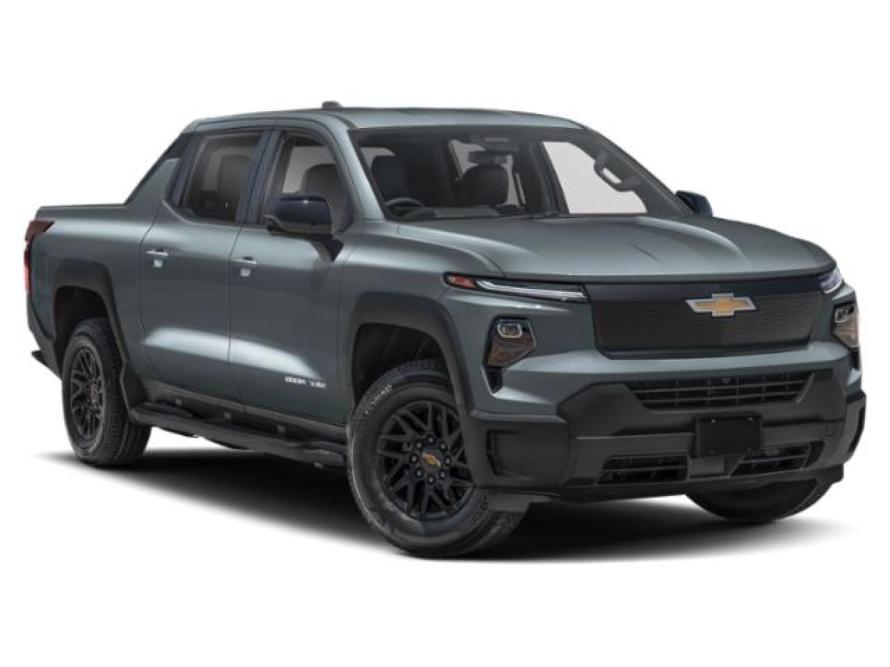 <b>Sunroof,  HUD,  Cooled Seats,  Wireless Device Charging,  Bose Premium Audio!</b><br> <br>   Experience all the benefits of EVs without the drawbacks of combustion trucks with this 2025 SIlverado EV. <br> <br>Get ready to embrace an exciting future with this 2025 Silverado EV. With extensive tech features and immense capability, this full-size electrified truck completely erases the need of a traditional ICE truck. Incredible towing capability and thoughtful practical features, paired with class-leading driving range and performance ensures that this electric truck will be the only workhorse you need.<br> <br> This slate gry metallic  4X4 pickup   has an automatic transmission.<br> <br> Our Silverado EVs trim level is Max Range RST. This trim rewards you with a panoramic sunroof, a drivers head up display, ventilated and heated seats, a heated steering wheel, Bose premium audio and wireless charging for mobile devices, along with fast-charging capability, extended driving range, an integrated trailer brake controller, remote vehicle start, dual-zone climate control, and an upgraded 17.7-inch infotainment screen with wireless Apple CarPlay and Android Auto. Safety features also include lane keeping assist with lane departure warning, hitch guidance, HD surround vision, blind zone alert, and rear pedestrian alert. This vehicle has been upgraded with the following features: Sunroof,  Hud,  Cooled Seats,  Wireless Device Charging,  Bose Premium Audio,  Heated Steering Wheel,  Adaptive Cruise Control. <br><br> <br>To apply right now for financing use this link : <a href=https://www.taylorautomall.com/finance/apply-for-financing/ target=_blank>https://www.taylorautomall.com/finance/apply-for-financing/</a><br><br> <br/> See dealer for details. <br> <br>HST, licensing, and Federal luxury tax (if applicable) are extra. <br><br> Come by and check out our fleet of 70+ used cars and trucks and 170+ new cars and trucks for sale in Kingston.  o~o