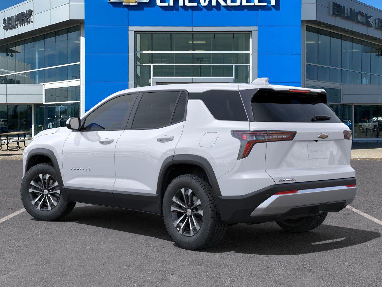 <b>Heated Seats,  Heated Steering Wheel,  Remote Start,  Adaptive Cruise Control,  Blind Spot Detection!</b><br> <br> <br> <br>  With plenty of cargo and passenger space, plus all the cool features you expect of a modern family vehicle, this 2025 Chevrolet Equinox is an easy choice for your adventure vehicle. <br> <br>This extremely competent Chevy Equinox is a rewarding SUV that doubles down on versatility, practicality and all-round reliability. The dazzling exterior styling is sure to turn heads, while the well-equipped interior is put together with great quality, for a relaxing ride every time. This 2025 Equinox is sure to be loved by the whole family.<br> <br> This summit white SUV  has an automatic transmission and is powered by a   1.5L 4 Cylinder Engine.<br> <br> Our Equinoxs trim level is LT. Standard features include heated front seats, a heated steering wheel, wireless Apple CarPlay and Android Auto, remote engine start, and adaptive cruise control. Safety features also include lane keeping assist with lane departure warning, rear park assist, front pedestrian braking, and collision alert. This vehicle has been upgraded with the following features: Heated Seats,  Heated Steering Wheel,  Remote Start,  Adaptive Cruise Control,  Blind Spot Detection,  Lane Keep Assist,  Apple Carplay. <br><br> <br>To apply right now for financing use this link : <a href=https://www.selkirkchevrolet.com/pre-qualify-for-financing/ target=_blank>https://www.selkirkchevrolet.com/pre-qualify-for-financing/</a><br><br> <br/>   Incentives expire 2025-04-30.  See dealer for details. <br> <br>Selkirk Chevrolet Buick GMC Ltd carries an impressive selection of new and pre-owned cars, crossovers and SUVs. No matter what vehicle you might have in mind, weve got the perfect fit for you. If youre looking to lease your next vehicle or finance it, we have competitive specials for you. We also have an extensive collection of quality pre-owned and certified vehicles at affordable prices. Winnipeg GMC, Chevrolet and Buick shoppers can visit us in Selkirk for all their automotive needs today! We are located at 1010 MANITOBA AVE SELKIRK, MB R1A 3T7 or via phone at 204-482-1010.<br> Come by and check out our fleet of 50+ used cars and trucks and 230+ new cars and trucks for sale in Selkirk.  o~o