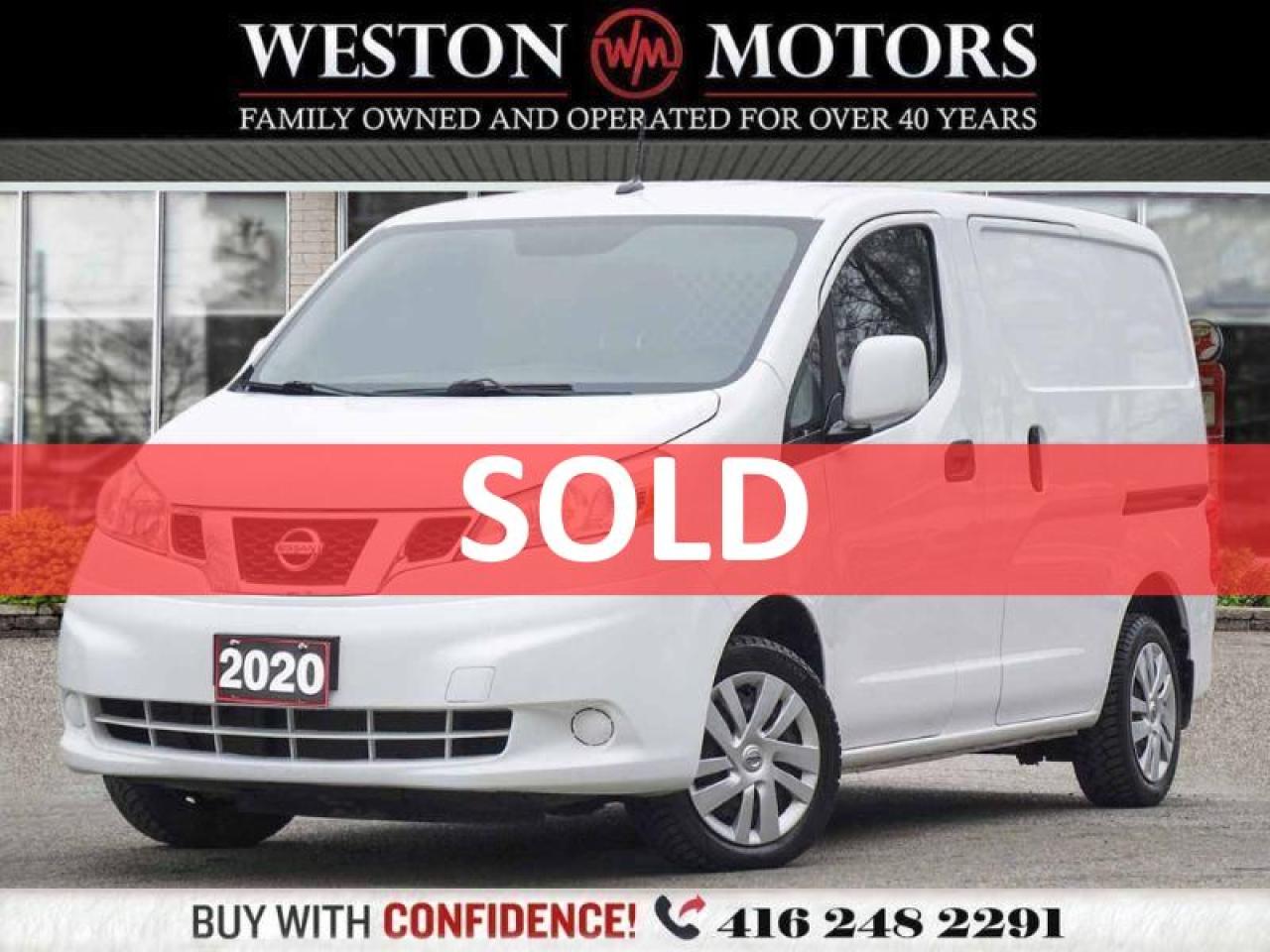 2020 Nissan NV200 SV*SHELVING*REV-CAM*POWER GROUP*