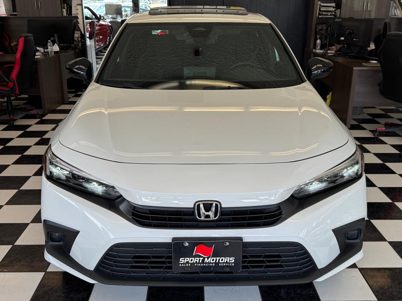 2022 Honda Civic SPORT+Roof+ONE OWNER+CLEAN CARFAX+ACCIDENT FREE Photo11