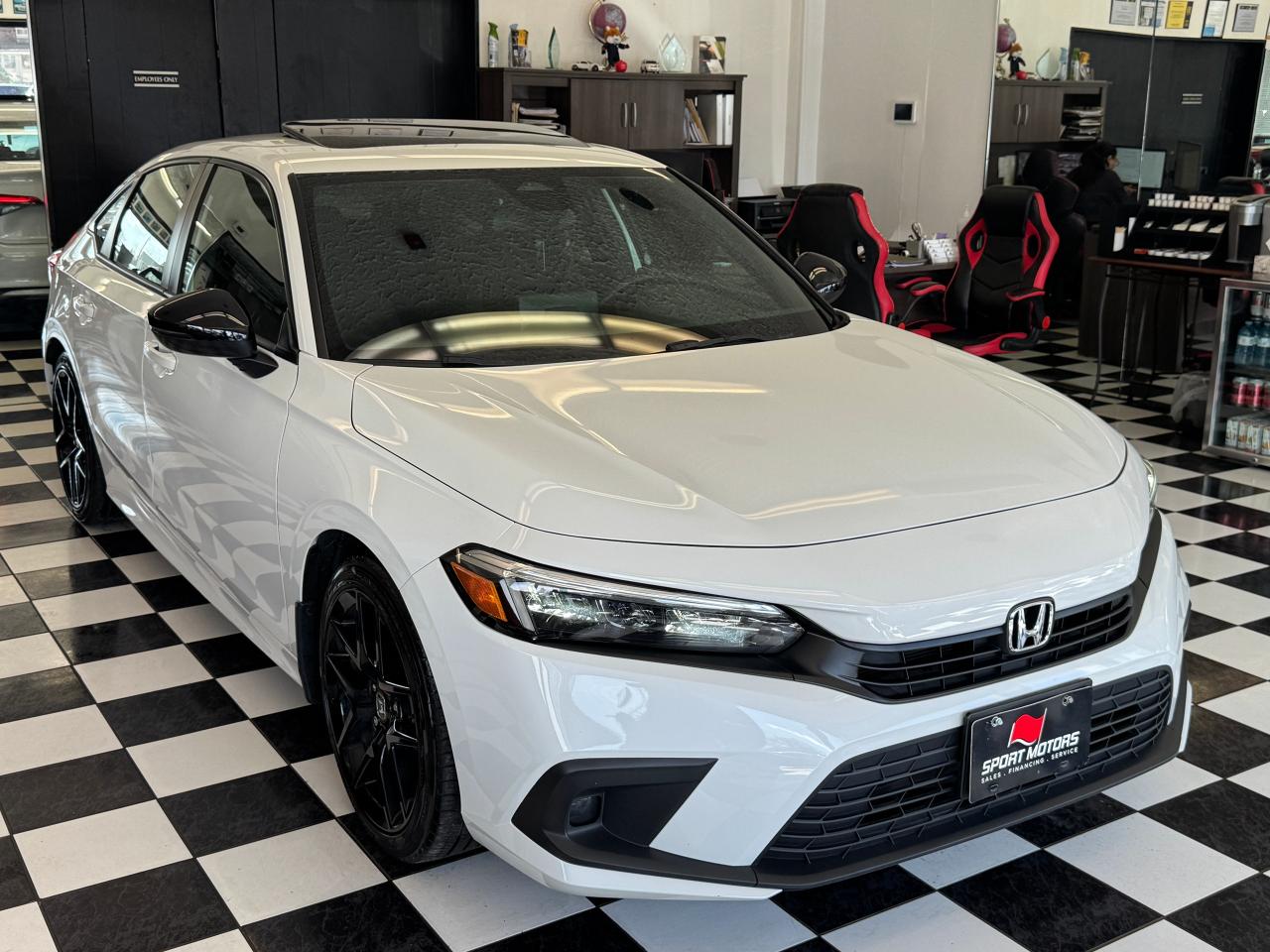 2022 Honda Civic SPORT+Roof+ONE OWNER+CLEAN CARFAX+ACCIDENT FREE Photo10