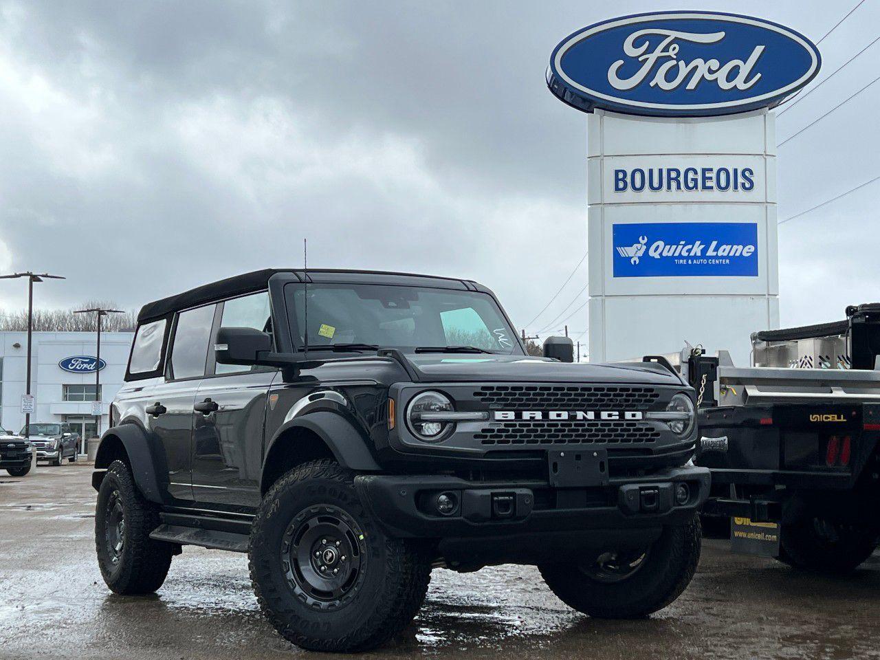 New 2025 Ford Bronco BADLANDS 4 DOOR 4X4 for sale in Midland, ON