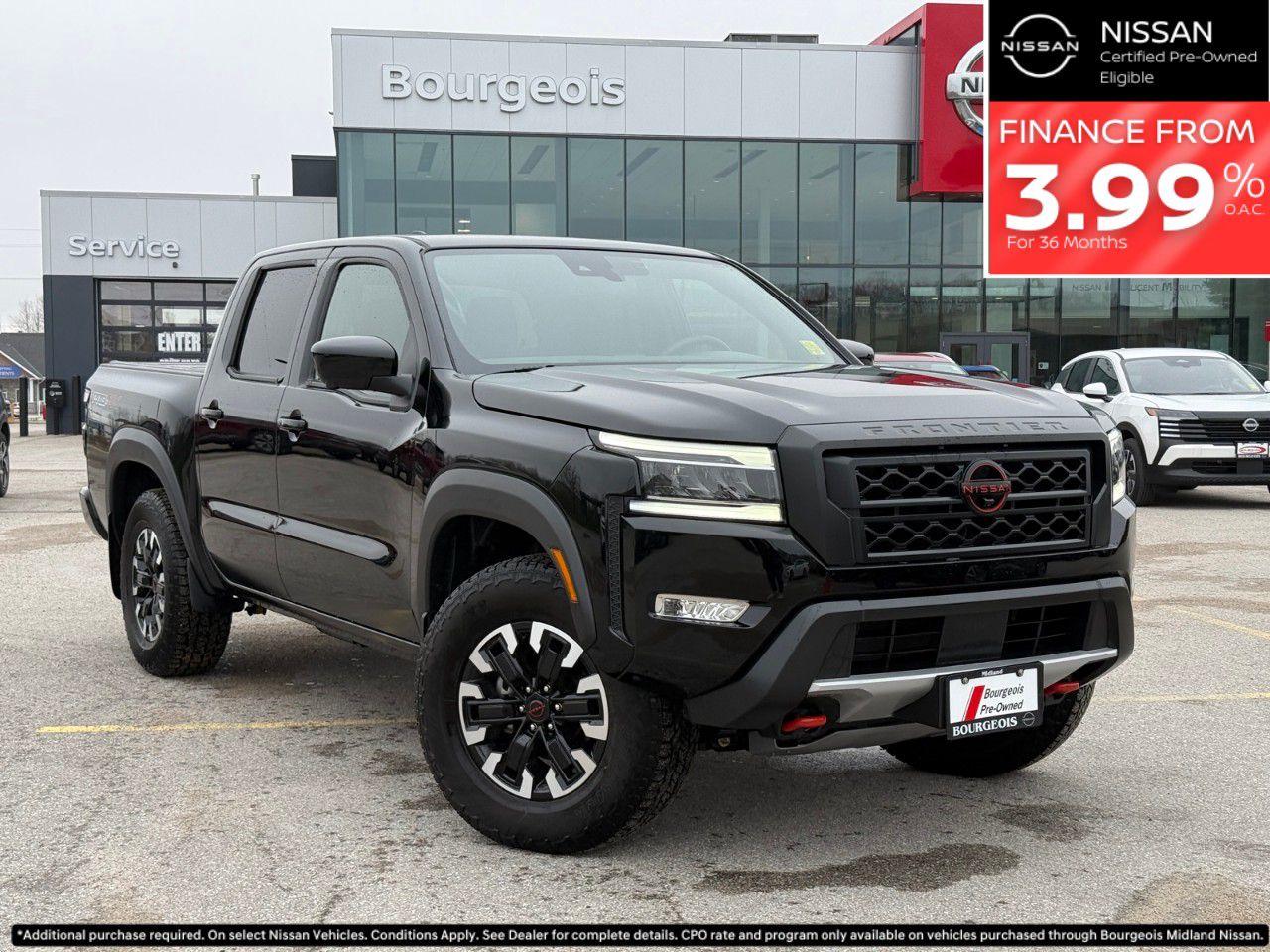 Used 2024 Nissan Frontier Crew Cab 4x4 PRO-4X for sale in Midland, ON