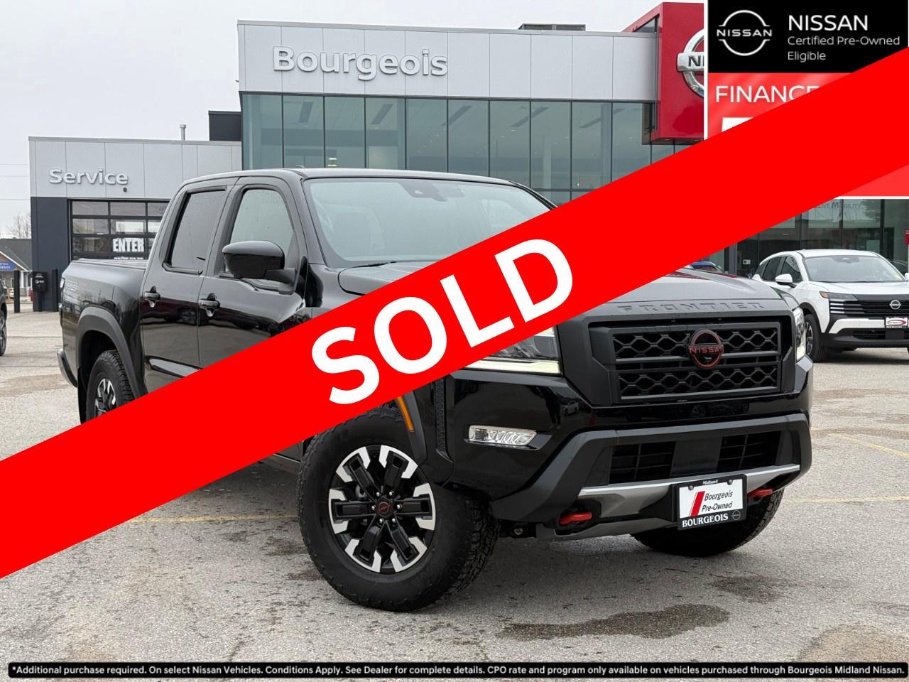 Used 2024 Nissan Frontier Crew Cab 4x4 PRO-4X for sale in Midland, ON
