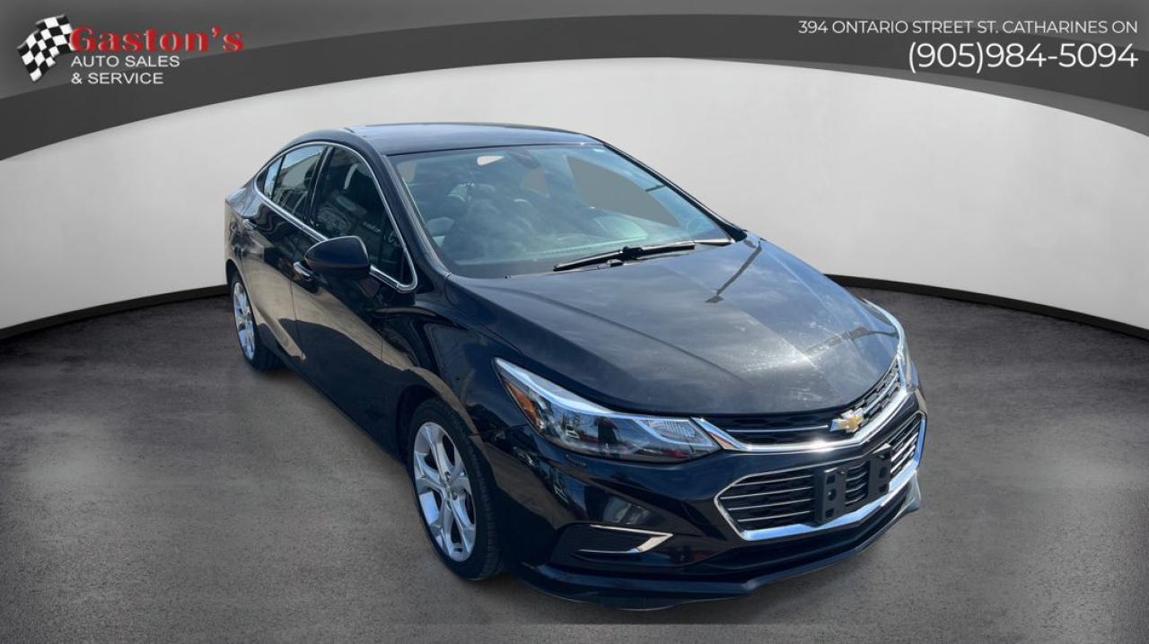 <p class=mb-3 last:mb-0>Elevate your daily drive with the 2018 Chevrolet Cruze 4DR SDN Premier. This sleek and sophisticated sedan comes loaded with premium features that deliver unparalleled comfort, convenience, and safety.</p><p class=mb-3 last:mb-0>• Backup camera for easy parking<br />• OnStar for emergency assistance<br />• Heated seats to keep you cozy<br />• Satellite radio for endless entertainment<br />• Luxurious leather interior</p><p>New coated rotors and premium pads</p><p>New all season Tires</p><p class=mb-3 last:mb-0>The Cruze Premier offers top-of-the-line performance and technology that will transform your commute. Its turbocharged engine provides spirited acceleration, while the advanced safety features give you peace of mind on the road. With its spacious and well-appointed cabin, youll enjoy a truly elevated driving experience every time you get behind the wheel.</p><p class=mb-3 last:mb-0>This car is perfect for busy professionals, small families, or anyone who demands the best. The Cruze Premier elevates your lifestyle, making every trip more comfortable, convenient, and enjoyable. Upgrade your drive today and discover the difference that premium features can make.</p><p>*** PRICE PLUS HST AND LICENSING NO HIDDEN FEES! INCLUDES CERTIFICATION! *** View our full inventory at gastonsautosales.com ***CARFAX VERIFIED!*** *** FAMILY OWNED AND OPERATED SINCE 1980! PLEASE CALL FOR FINANCING OUR FINANCE DEPARTMENT WILL WORK HARD TO GET YOU THE BEST RATE AND BEST TERM (OAC) *** WE SERVICE WHAT WE SELL! IF WE DO NOT HAVE THE VEHICLE OF YOUR CHOICE ON OUR LOT, ASK DANNY AND HE WILL FIND IT FOR YOU ABSOLUTELY NO OBLIGATIONS! ***</p><p>***Thumbnail author:<br /><a href=”http:/www.freepik.com”>Designed by starline / Freepik</a></p>