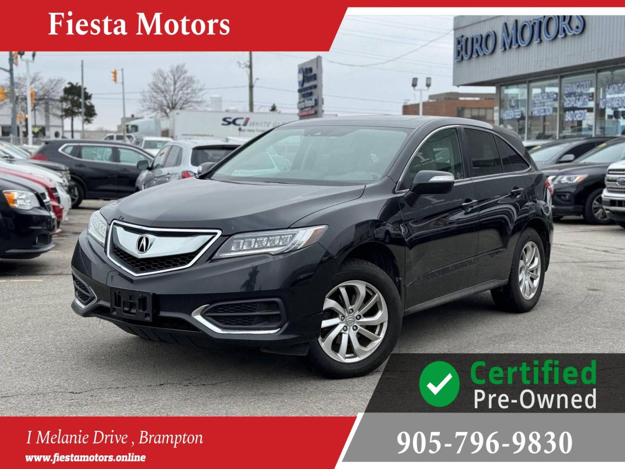 Used 2017 Acura RDX AWD,SUNROOF, NAVI, 5-PASSENGER, BACKUP CAMERA, BLUETOOTH, for sale in Brampton, ON