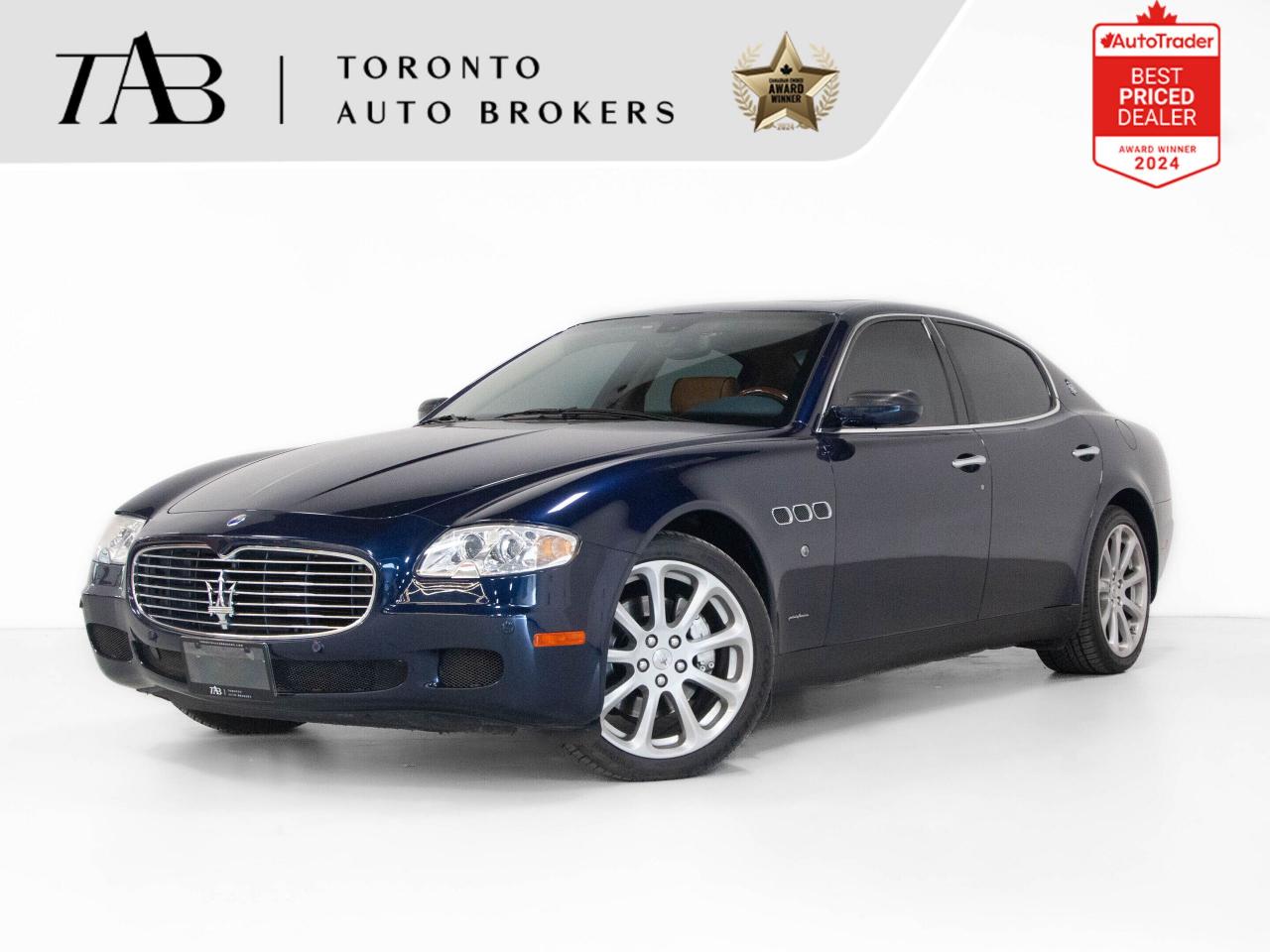 Used 2007 Maserati Quattroporte BROWN INTERIOR | SUNROOF | WOOD TRIM for sale in Vaughan, ON