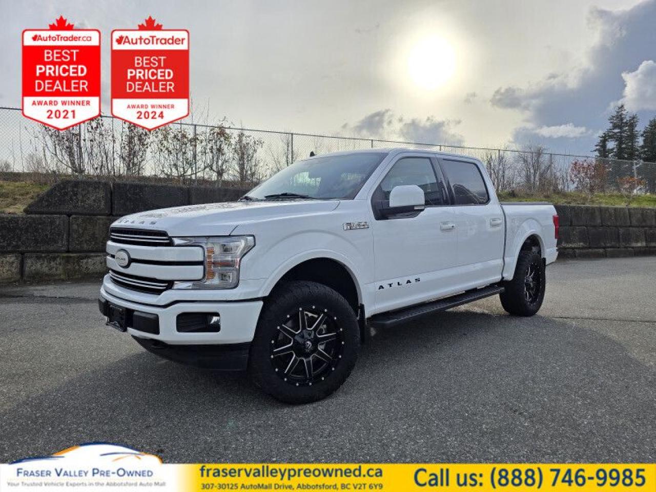 Used 2020 Ford F-150 Lariat Atlas Edition  2.7L V6 Eco, One Owner for sale in Abbotsford, BC