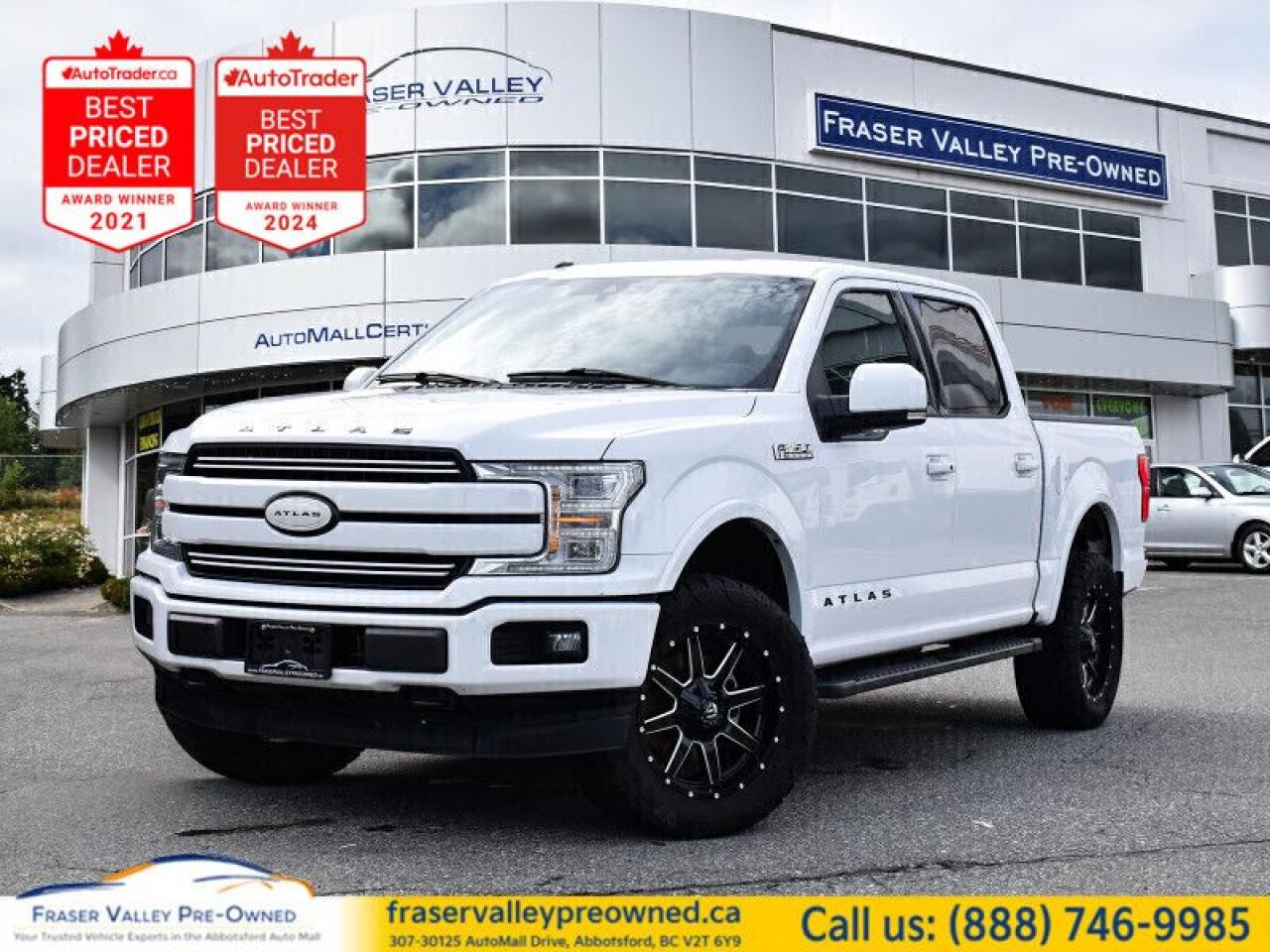 Used 2020 Ford F-150 Lariat Atlas Edition  2.7L V6 Eco, One Owner for sale in Abbotsford, BC