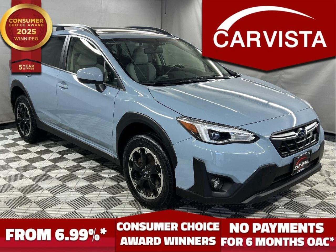 Used 2023 Subaru XV Crosstrek Sport CVT - FACTORY WARRANTY/ANDROID/APPLE CARPLAY for sale in Winnipeg, MB