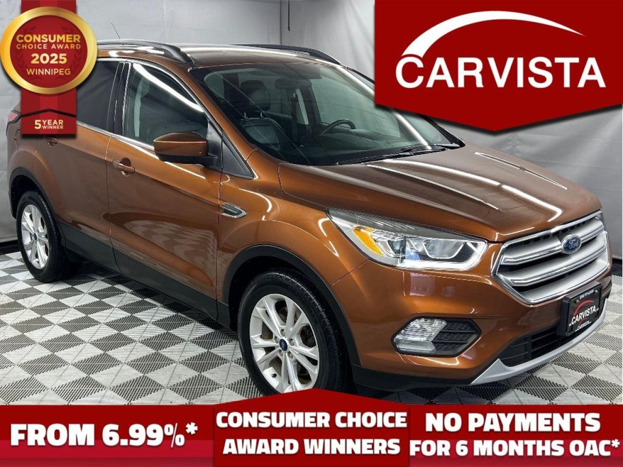 Used 2017 Ford Escape SE 4WD - NO ACCIDENTS/HEATED SEATS/NAVIGATION - for sale in Winnipeg, MB