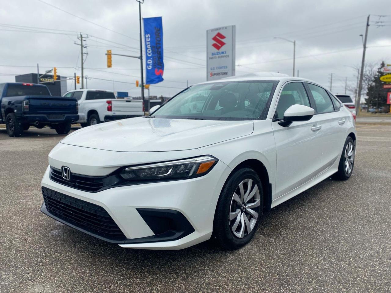 Used 2022 Honda Civic LX ~Heated Seats ~Backup Camera ~Bluetooth ~LOW KM for sale in Barrie, ON