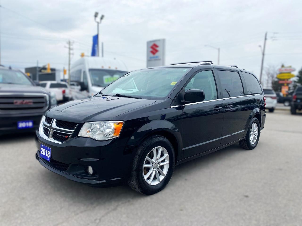 The 2018 Dodge Grand Caravan SXT Premium Plus is a spacious and practical minivan powered by a 3.6L V6 engine paired with a six-speed automatic transmission. It comfortably seats seven passengers and boasts premium features like leatherette seats with suede inserts, a power-adjustable drivers seat, and the versatile Stow n Go seating system for easy cargo configuration. The interior is equipped with a 6.5-inch touchscreen infotainment system, a rearview camera, and tri-zone automatic climate control, ensuring a comfortable and convenient ride. With ample storage options and a focus on family-friendly design, its an ideal choice for those seeking reliability and enhanced comfort in a minivan.

G. D. Coates - The Original Used Car Superstore!
 
  Our Financing: We have financing for everyone regardless of your history. We have been helping people rebuild their credit since 1973 and can get you approvals other dealers cant. Our credit specialists will work closely with you to get you the approval and vehicle that is right for you. Come see for yourself why were known as The Home of The Credit Rebuilders!
 
  Our Warranty: G. D. Coates Used Car Superstore offers fully insured warranty plans catered to each customers individual needs. Terms are available from 3 months to 7 years and because our customers come from all over, the coverage is valid anywhere in North America.
 
  Parts & Service: We have a large eleven bay service department that services most makes and models. Our service department also includes a cleanup department for complete detailing and free shuttle service. We service what we sell! We sell and install all makes of new and used tires. Summer, winter, performance, all-season, all-terrain and more! Dress up your new car, truck, minivan or SUV before you take delivery! We carry accessories for all makes and models from hundreds of suppliers. Trailer hitches, tonneau covers, step bars, bug guards, vent visors, chrome trim, LED light kits, performance chips, leveling kits, and more! We also carry aftermarket aluminum rims for most makes and models.
 
  Our Story: Family owned and operated since 1973, we have earned a reputation for the best selection, the best reconditioned vehicles, the best financing options and the best customer service! We are a full service dealership with a massive inventory of used cars, trucks, minivans and SUVs. Chrysler, Dodge, Jeep, Ford, Lincoln, Chevrolet, GMC, Buick, Pontiac, Saturn, Cadillac, Honda, Toyota, Kia, Hyundai, Subaru, Suzuki, Volkswagen - Weve Got Em! Come see for yourself why G. D. Coates Used Car Superstore was voted Barries Best Used Car Dealership!