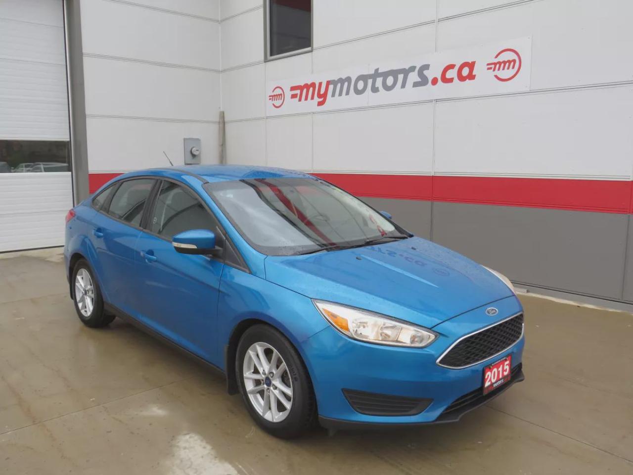 ** 2015 Ford Focus SE  **    (**ALLOY RIMS**AUTOMATIC**A/C**HEATED SEATS**CRUISE CONTROL**BLUETOOTH**USB**REVERSE CAMERA**)    *** VEHICLE COMES CERTIFIED/DETAILED *** NO HIDDEN FEES *** FINANCING OPTIONS AVAILABLE - WE DEAL WITH ALL MAJOR BANKS JUST LIKE BIG BRAND DEALERS!! ***    HOURS: MONDAY - WEDNESDAY & FRIDAY 8:00AM-5:00PM - THURSDAY 8:00AM-7:00PM - SATURDAY 8:00AM-1:00PM  ADDRESS: 7 ROUSE STREET W, TILLSONBURG, N4G 5T5